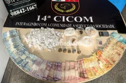 Homem é preso com 147 trouxinhas de drogas, cocaína, maconha e LSD no Jorge Teixeira