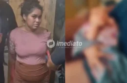 VÍDEO: veja o momento exato em que suspeita de sequestrar recém-nascida de 23 dias é presa em Manaus