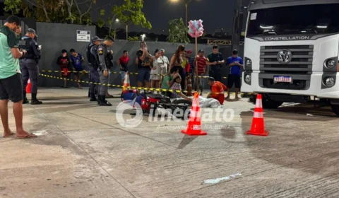 Adolescente de 17 anos morre após ser arrastado por caminhão em acidente no bairro Compensa