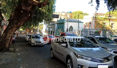 Rua Ferreira Pena é interditada para implantação da primeira Rua Gastronômica de Manaus