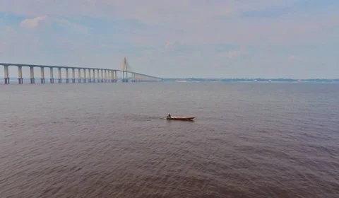 Rio Negro reduz ritmo de descida e atinge 27,15 metros em Manaus