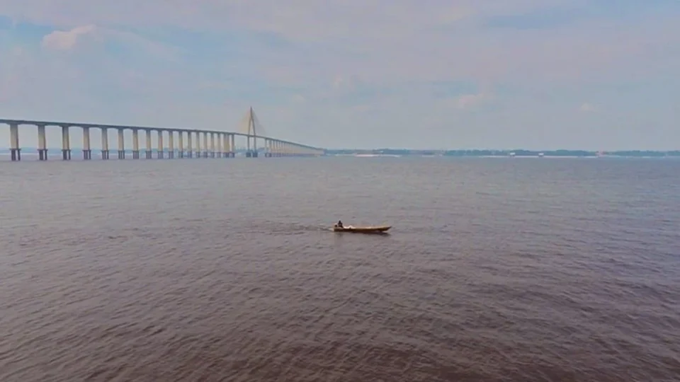 Rio Negro reduz ritmo de descida e atinge 27,15 metros em Manaus