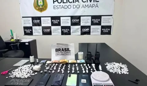 OPERAÇÃO: cinco pessoas são presas em ofensiva contra o tráfico de drogas em Oiapoque