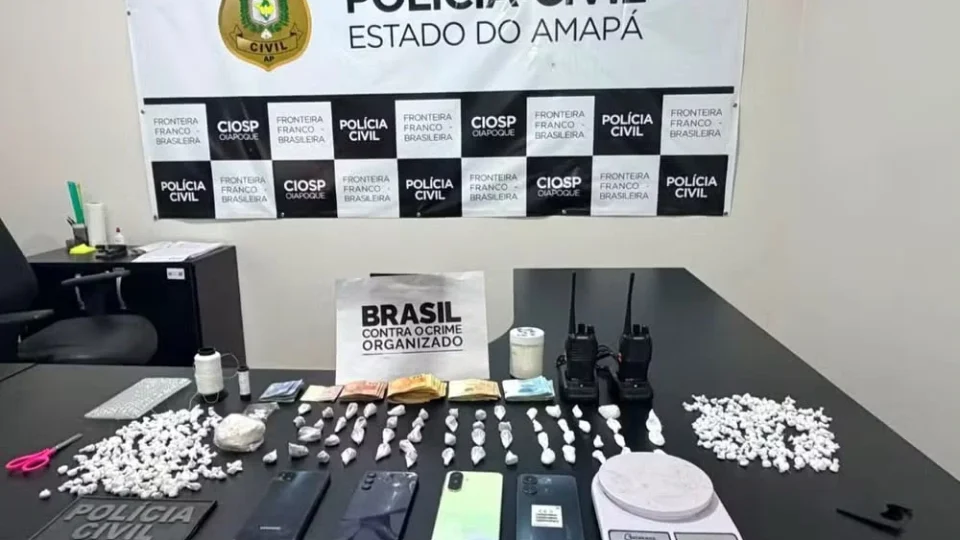 OPERAÇÃO: cinco pessoas são presas em ofensiva contra o tráfico de drogas em Oiapoque