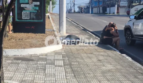 URGENTE: Idosa morre atropelada enquanto atravessava faixa de pedestre na Avenida Rodrigo Otávio, em Manaus