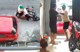 Dupla armada assalta homem na frente de criança em Belém