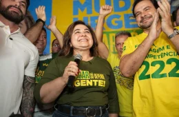 ‘Adesivaço 22′ e lançamento de nova identidade visual marcam início da campanha de Maria do Carmo ao Governo do Amazonas