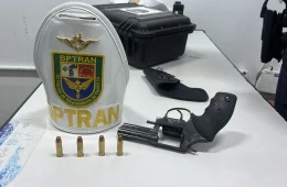 Motorista é preso com revólver calibre 38 durante abordagem na AM-070, no Amazonas