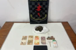 FLAGRANTE: homem é preso com drogas durante operação no Conjunto Miracema
