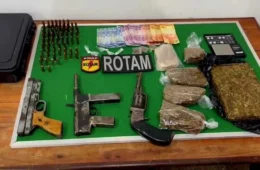 FUGA FRUSTRADA: suspeitos abandonam drogas e armas durante operação no Zerão