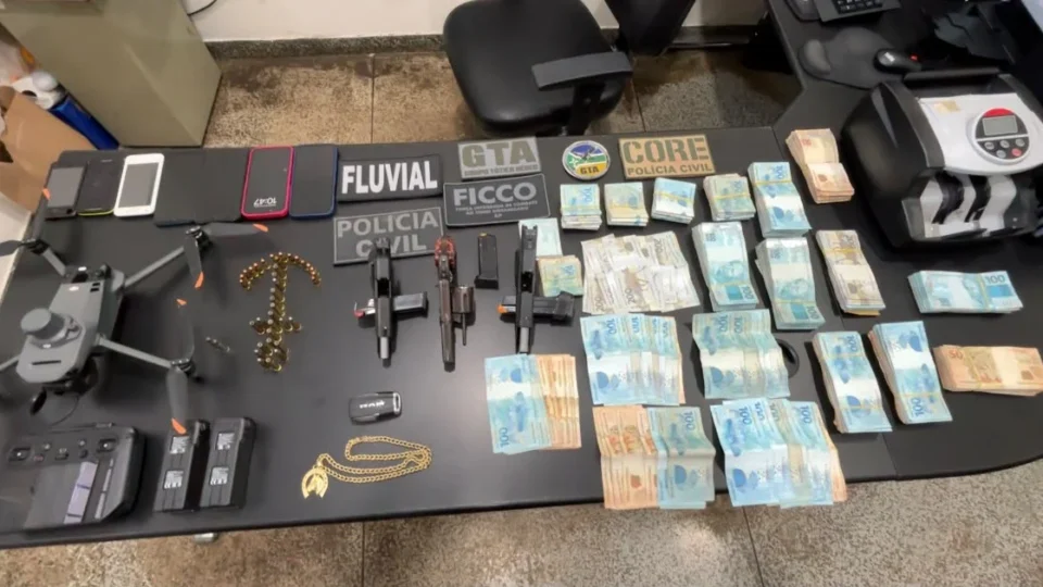 OPERAÇÃO: sete endereços são alvos de buscas e R$ 105 mil são apreendidos em Macapá