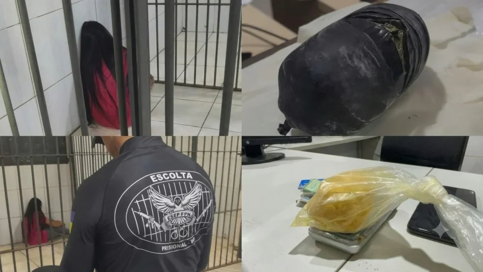 NA “LARISSINHA”: MULHER TENTA ENTRAR COM DROGAS NO PANDA E ACABA PRESA