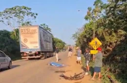 TRAGÉDIA NA BR-319: CAMINHONEIRO É PRESO APÓS ATROPELAR E MATAR CICLISTA