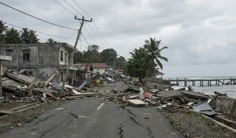 Veja vídeos: Terremoto de magnitude 7,7 atinge Indonésia, deixa mortos e provoca alerta de tsunami