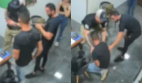 IMAGENS FORTES: Homem é atingido por disparo acidental dentro de clube de tiro no Paraná e fica em estado grave