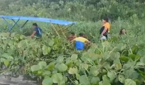 Embarcação escolar vira durante trajeto e alunos são resgatados em Bagre, no Marajó