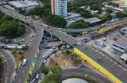 Viaduto Miguel Arraes terá interdições em Manaus neste domingo