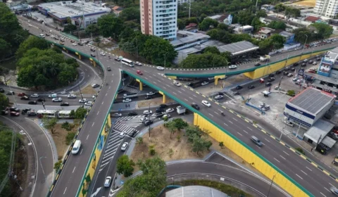 Viaduto Miguel Arraes terá interdições em Manaus neste domingo
