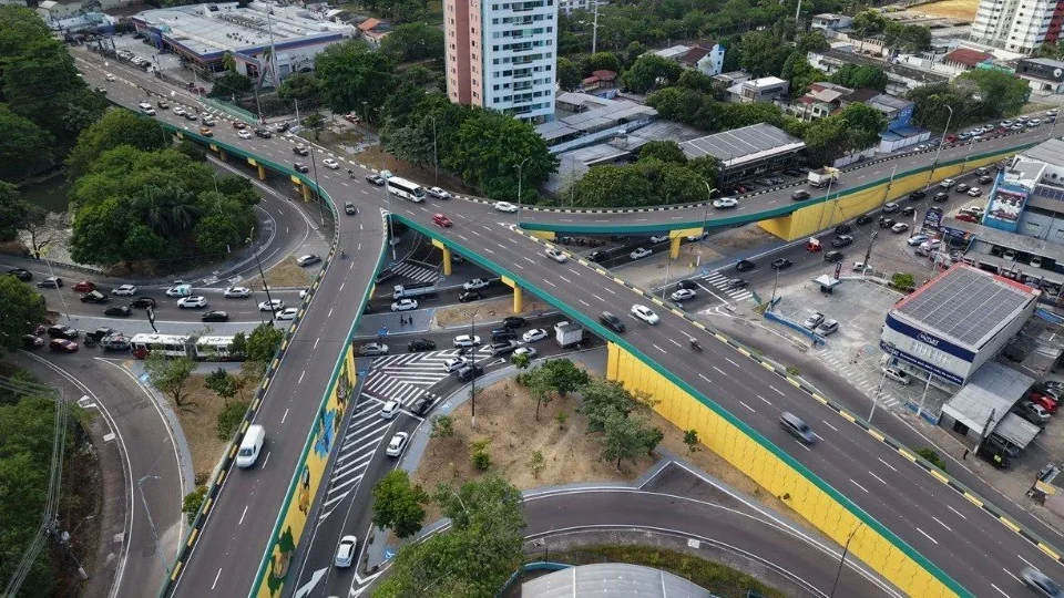 Viaduto Miguel Arraes terá interdições em Manaus neste domingo