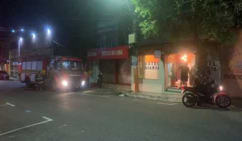 Princípio de incêndio assusta hóspedes e funcionários de hotel em Manaus