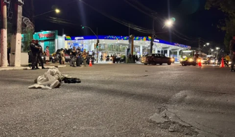 Perseguição policial termina em acidente com morte na avenida Brasil