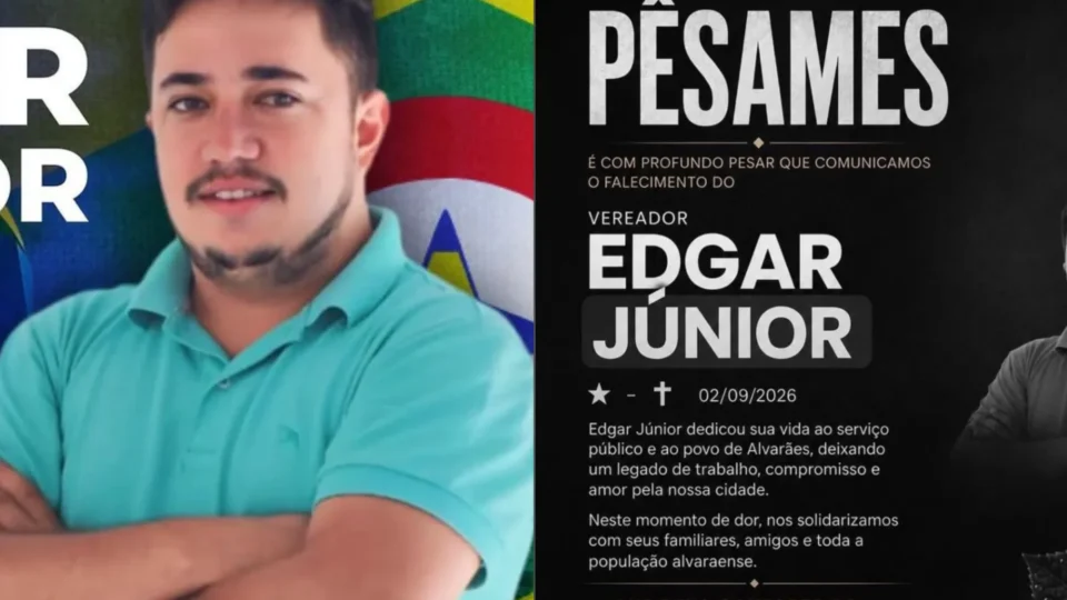VEJA VÍDEO: Vereador Edgar Júnior morre após lancha colidir com banco de areia no interior do Amazonas