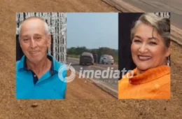 Tragédia: casal morre após carro em que estava bater de lado em caminhonete na BR-364