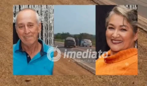 Tragédia: casal morre após carro em que estava bater de lado em caminhonete na BR-364