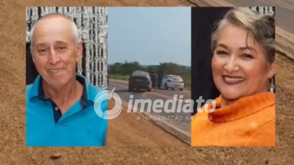 Tragédia: casal morre após carro em que estava bater de lado em caminhonete na BR-364