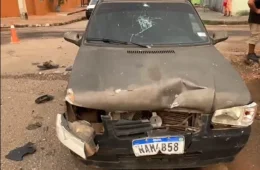 Colisão entre três carros deixa trânsito complicado na zona Sul de Porto Velho