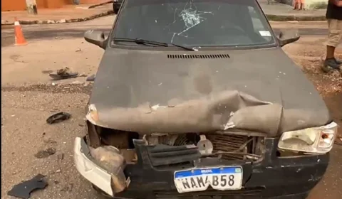 Colisão entre três carros deixa trânsito complicado na zona Sul de Porto Velho