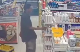 VÍDEO | Homem é flagrado furtando produtos de farmácia em Belém