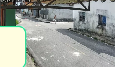 VEJA O VÍDEO | Homem é baleado após ser perseguido por motociclista no Tapanã, em Belém