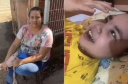 UMA MÃE NO LIMITE: Kauan aguarda vaga em SP para cirurgia após mãe se acorrentar no TO