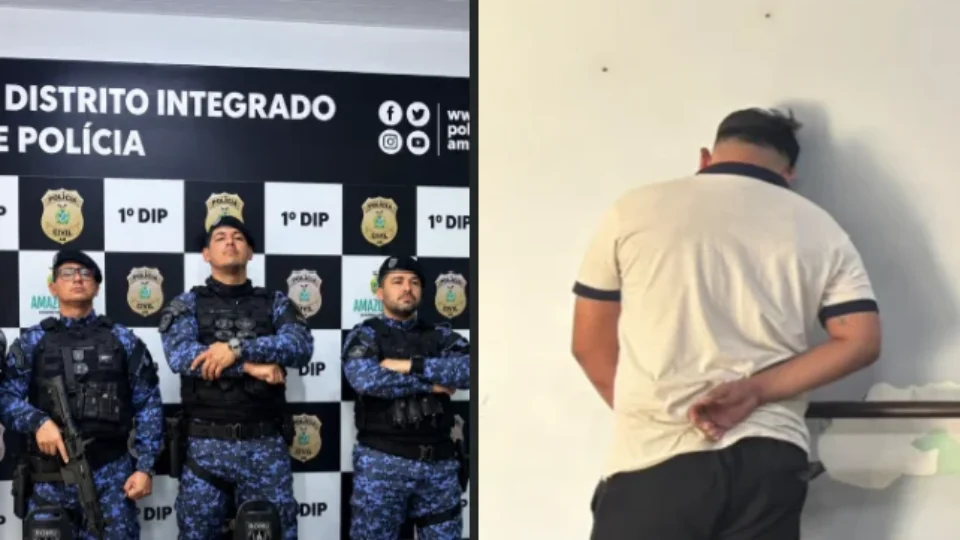 Suspeito é preso pela Romu após celular roubado ser localizado em hotel no Centro de Manaus
