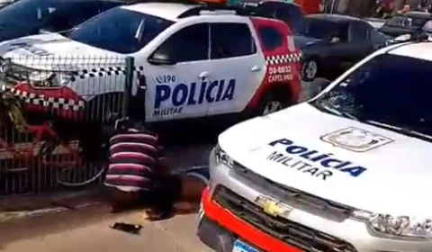 VÍDEO | Ciclista é atropelado por viatura da PM na BR-316, em Ananindeua