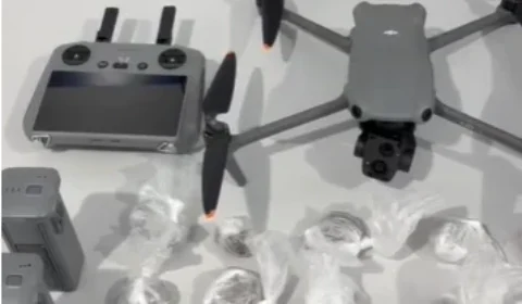 Polícia apreende drone que seria usado para levar drogas e celulares para presídio no Amapá