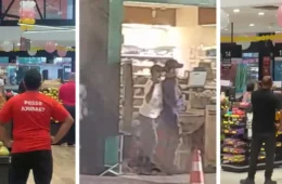 URGENTE | Assalto com reféns mobiliza polícia em supermercado no Umarizal, em Belém