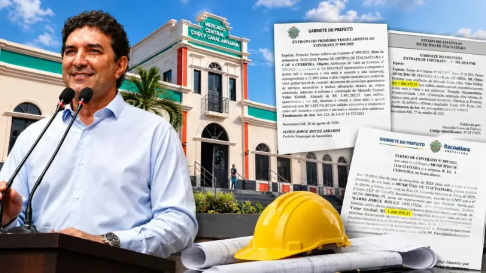 Denúncia aponta contratos sucessivos da empresa K de A Cerdeira para reforma do Mercado Central de Itacoatiara