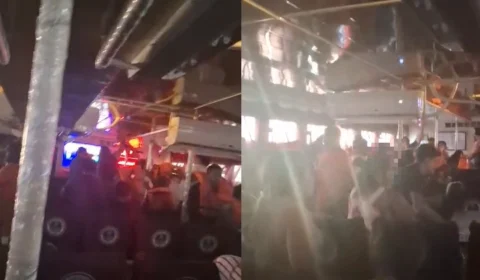 VÍDEO | Catamarã apresenta pane durante travessia e assusta passageiros na Baía do Marajó