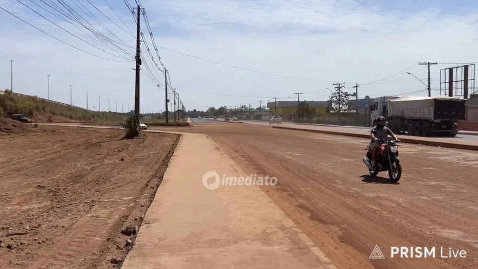 Moradores pedem providências para trecho sem asfalto no distrito industrial de Boa Vista