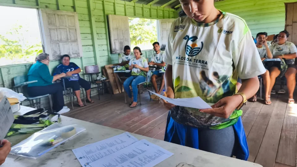 Mãos da Terra amplia capacitação para agricultores familiares em oito municípios do Amazonas