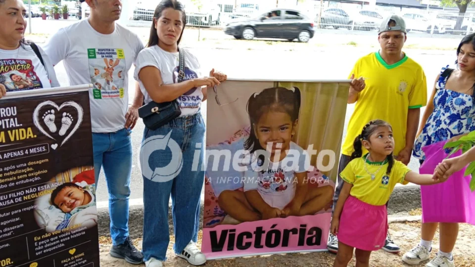 “Deixaram minha filha morrer”: mãe denuncia negligência e cobra justiça após morte da filha de 3 anos no Hospital Joãozinho, em Manaus