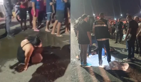 Jovem morre após empinar moto e colidir de frente com S10 no Santa Etelvina, em Manaus