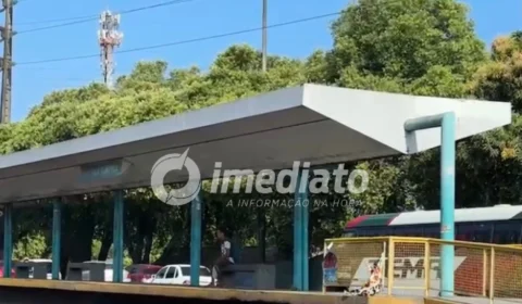 Plataforma de ônibus na Alameda Cosme Ferreira é interditada para manutenção a partir desta terça-feira