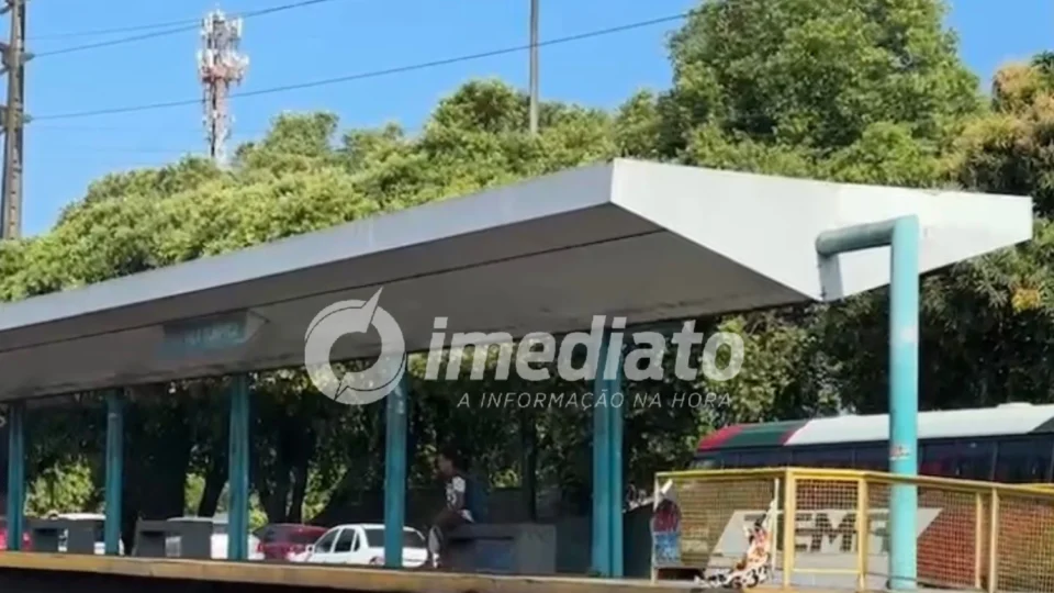 Plataforma de ônibus na Alameda Cosme Ferreira é interditada para manutenção a partir desta terça-feira