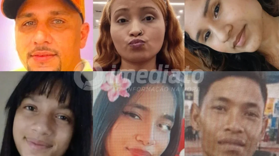 VEJA FOTOS: seis pessoas desaparecem em diferentes zonas de Manaus e famílias pedem ajuda