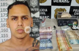 Vulgo ‘Gaivota’ é preso pela 4ª vez com quase 1 kg de cocaína durante operação em Porto Velho