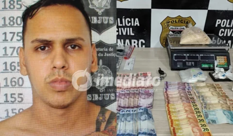 Vulgo ‘Gaivota’ é preso pela 4ª vez com quase 1 kg de cocaína durante operação em Porto Velho