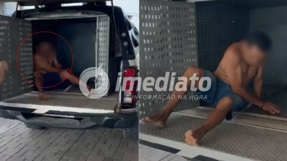 VEJA VÍDEO: Homem é preso após ser filmado agredindo cachorro dentro de quintal no Amazonas